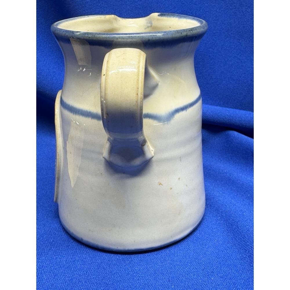 Vtg Deneen Pottery Pillsbury Hungry Jack Syrup Pitcher Handthrown 1987 Stonewar - Picture 5 of 11